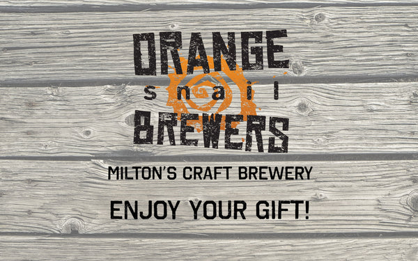 Orange Snail Brewery Gift Card